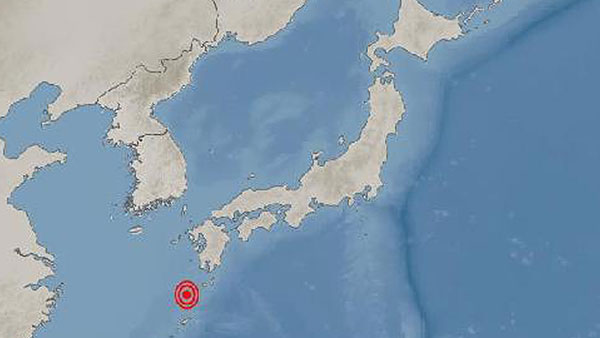 일본 가고시마현 가고시마 남남서쪽 바다서 규모 5.4 지진 발생