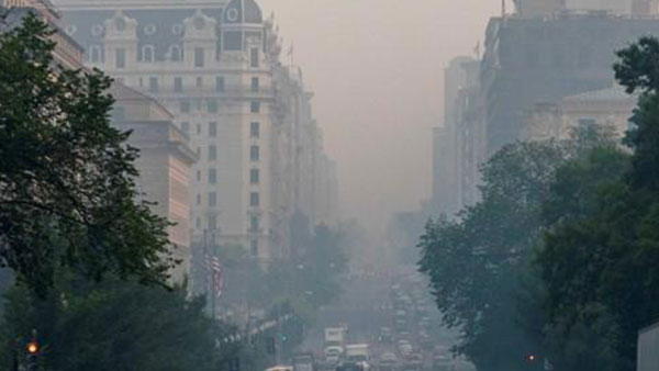 미국, 당분간 산불 연기 영향권‥그린란드 지나 노르웨이까지