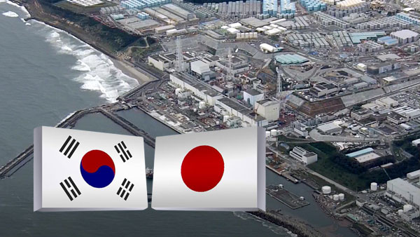 후쿠시마 오염수 방류 한국 국민 84% 반대·일본 국민 60% 찬성