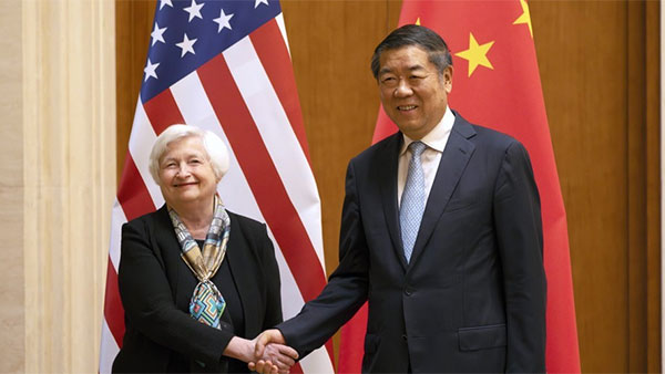 美재무 "미중, 우려 직접 소통해야"‥中부총리 "합의 이행할 것"