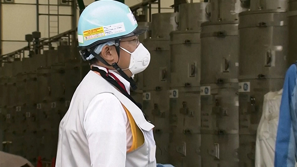 기시다, 후쿠시마 오염수 설비 첫 시찰‥방류 시점 언급은 자제