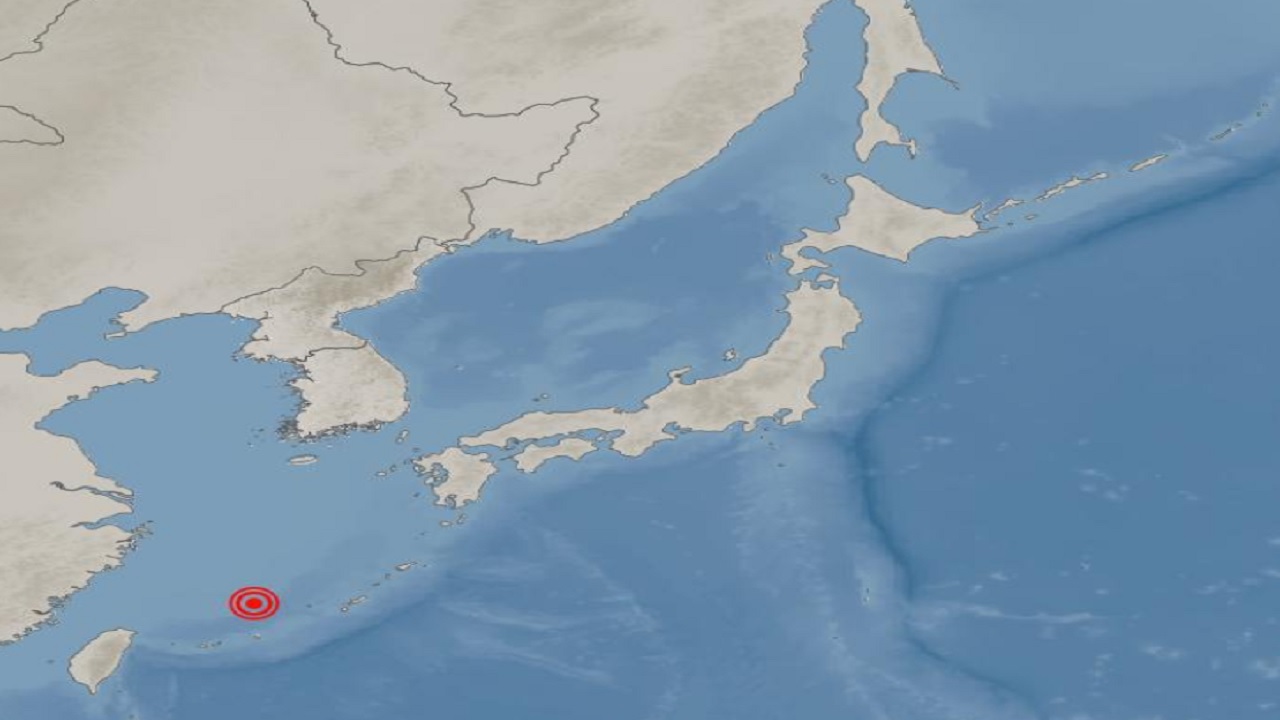 일본 오키나와현 오키나와 서쪽 바다서 규모 6.4 지진 발생