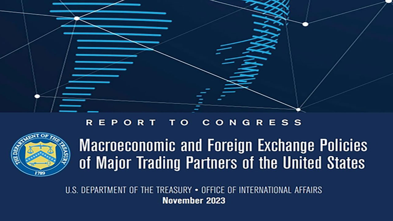 美, 중국 등 6개국 환율관찰대상국으로 지정‥한국은 제외