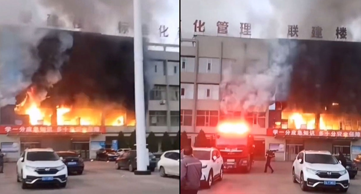 중국 산시성 석탄회사 건물 화재‥25명 사망 