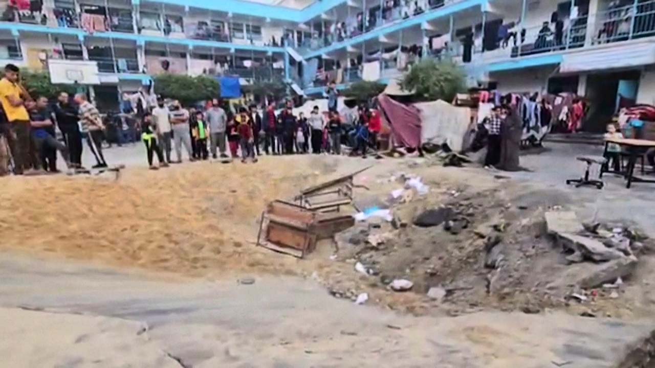유엔 사무총장 "가자 주민 대피한 학교 공습‥충격"