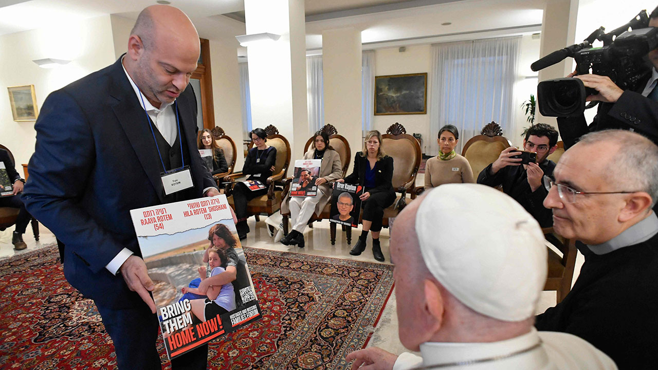 교황, 이스라엘-하마스에 평화 촉구‥"대화와 협상 통한 해결 기도" 