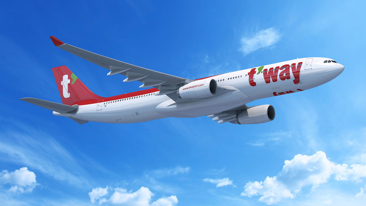 티웨이항공, 기체 결함으로 하이커우∼인천 항공편 11시간 지연