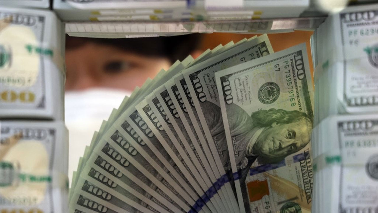 수출·수입 감소로 2월 외화예금 20억달러↓