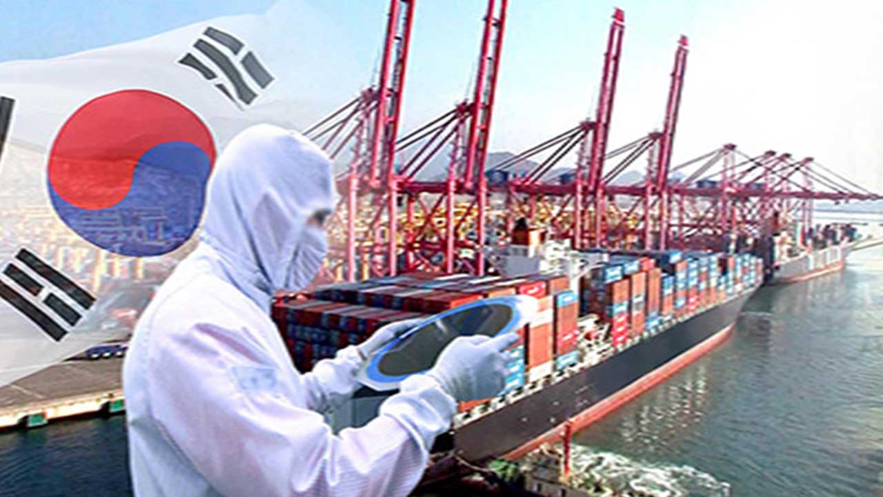 6개월 연속 '수출 플러스'‥반도체 21개월만 최대