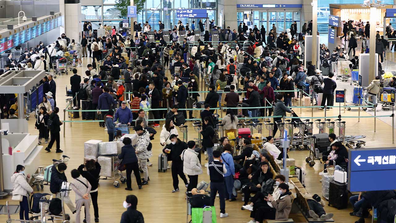 1분기 국적사 여객 2천254만명‥2019년의 96% 회복