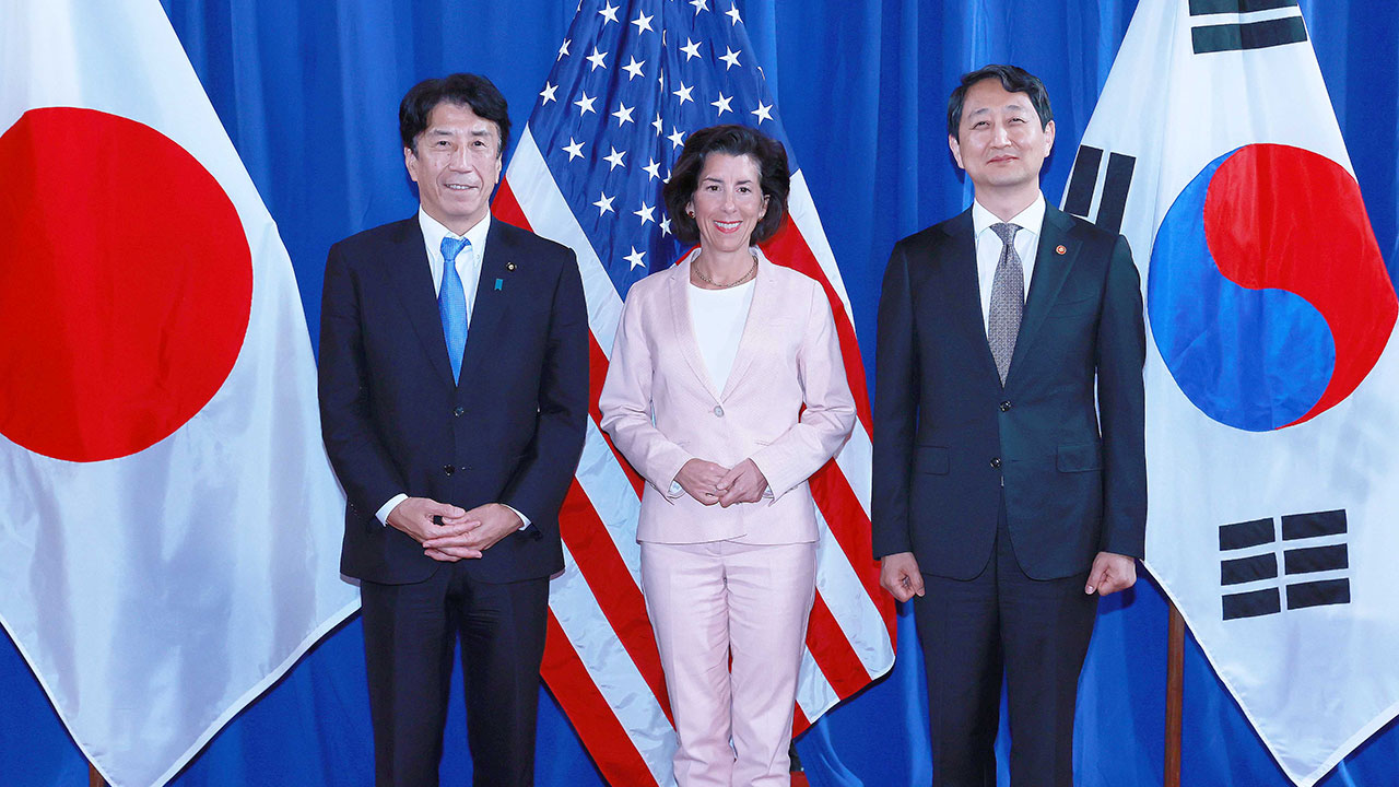 한미일 산업장관 "공급망 무기화에 우려‥3국 경제 안보 협력 강화"