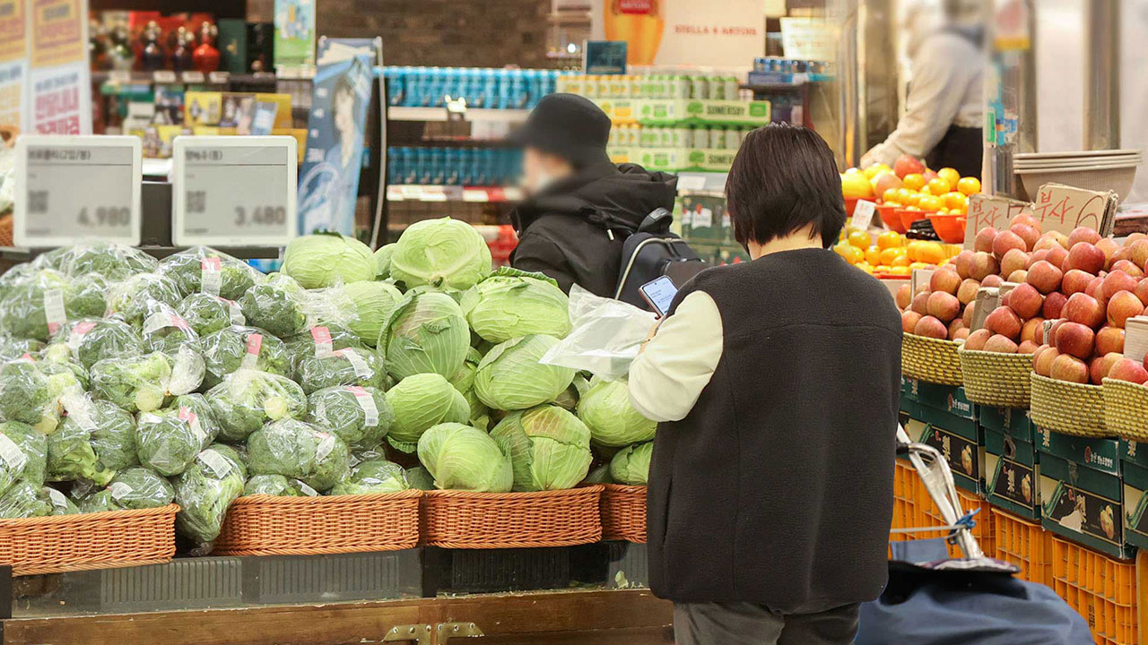 7월 기대인플레 0.1%p 내린 2.9%‥2년 4개월 만에 2%대