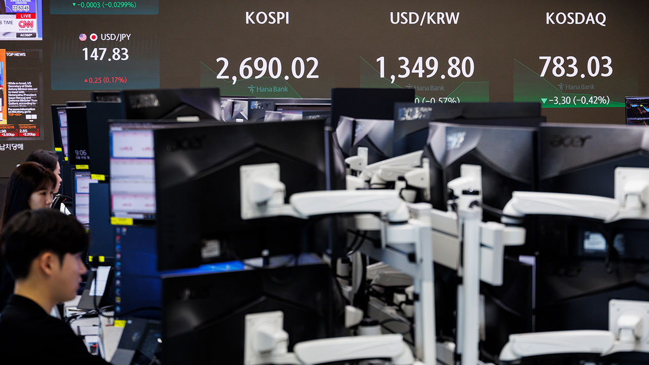 원/달러 환율, 1천330원대까지 하락‥5개월 만에 최저