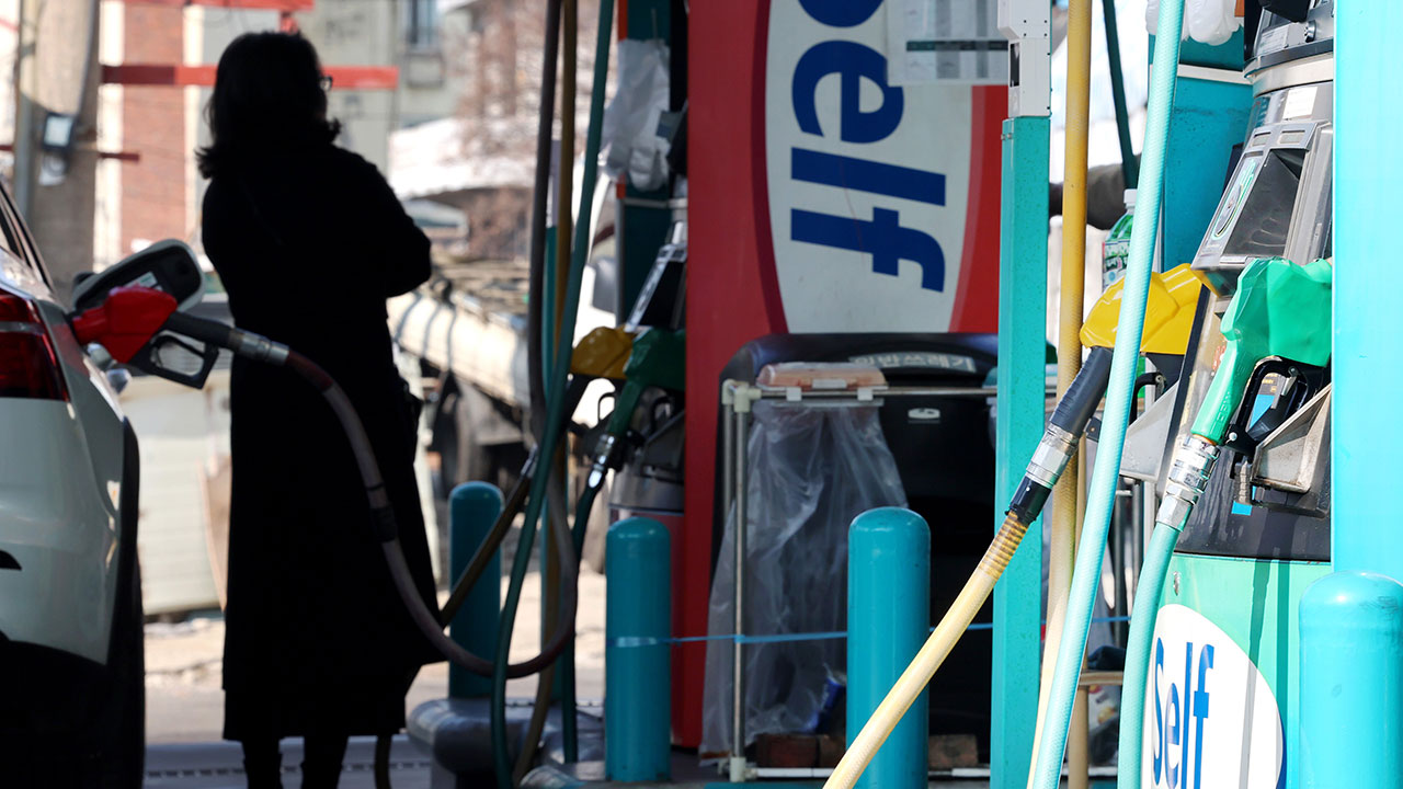 오늘부터 유류세 인하 폭 축소‥휘발유 리터당 42원↑