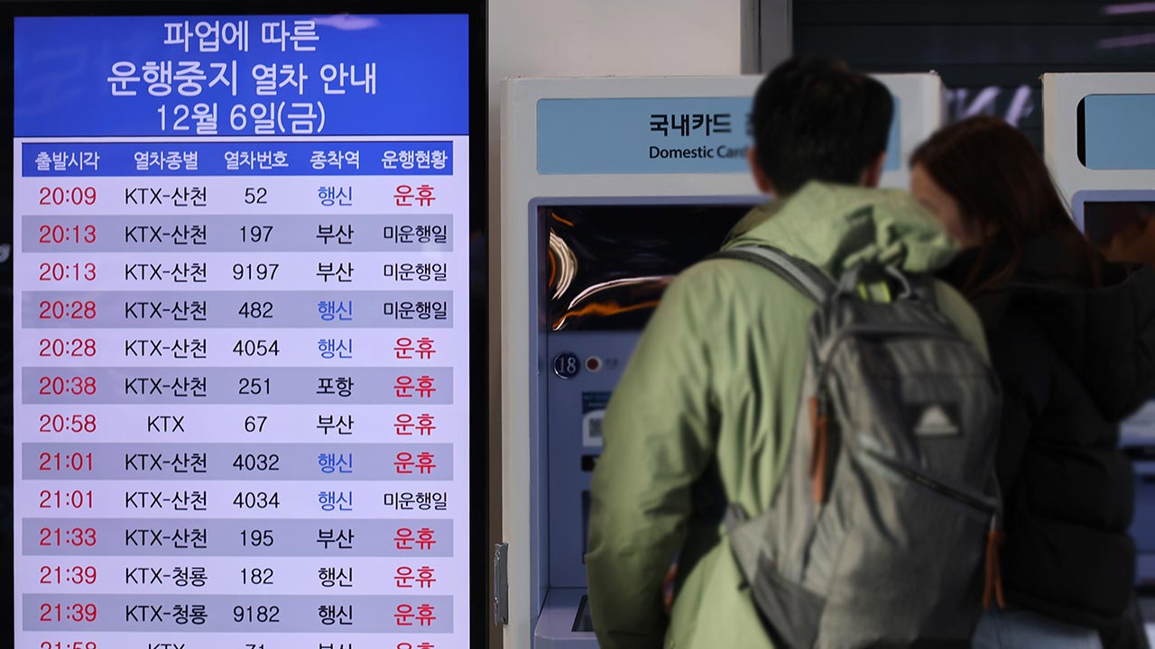 바카라 규칙 사흘째 오후 열차 운행률 69.1%‥파업 참가율 27.9%