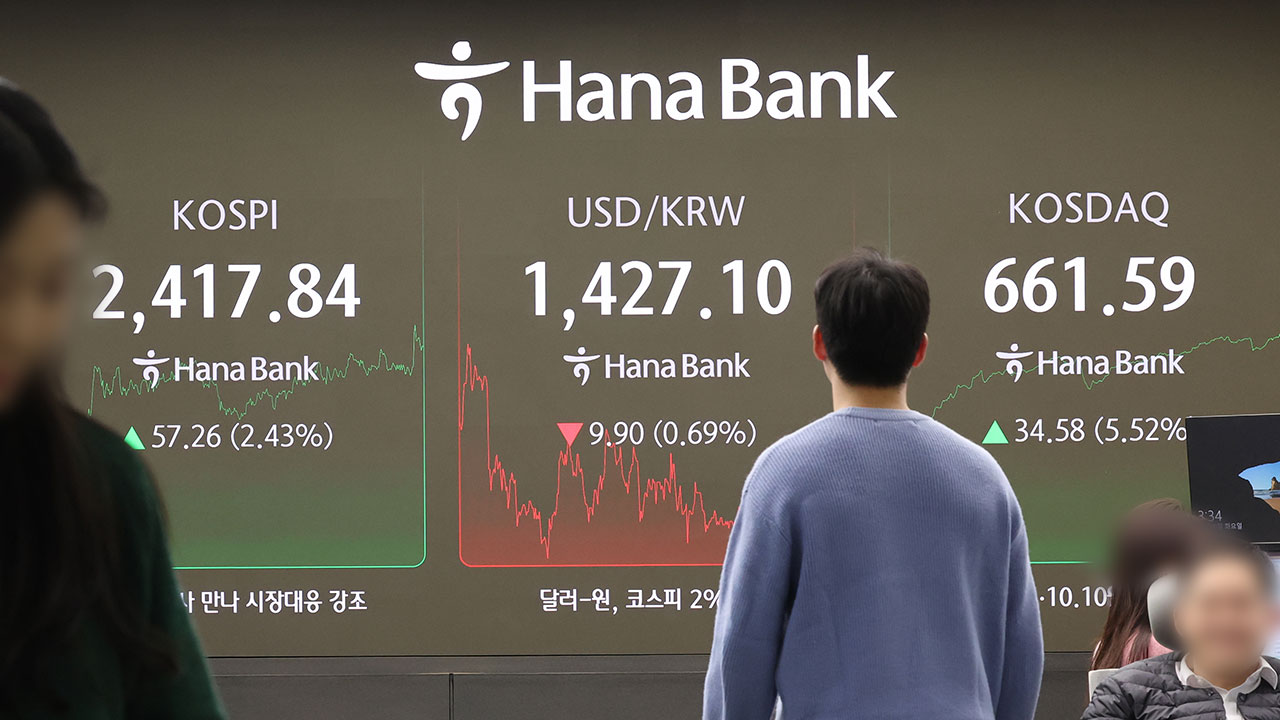 인터넷 바카라사이트, 닷새 만에 반등해 2,410대 회복‥코스닥 5% 급등