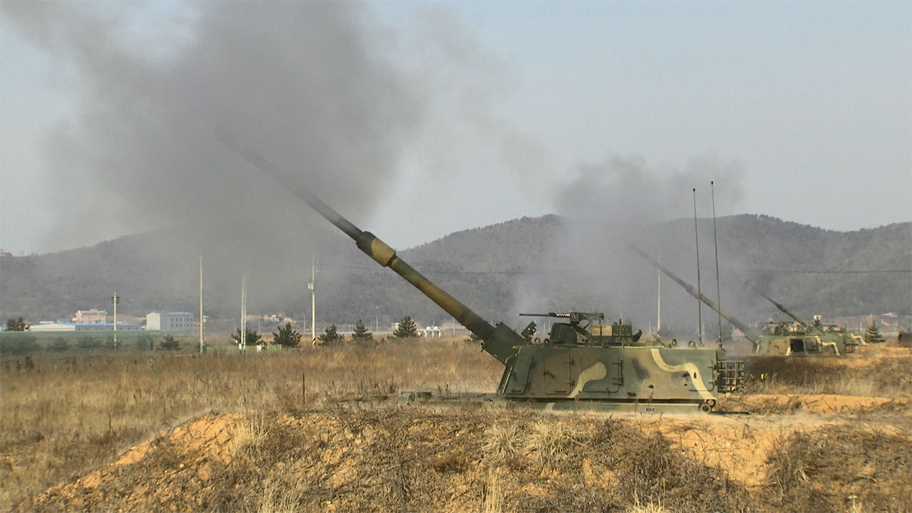 국방부, 북한군 사격 대응차 서북도서 일대서 해상사격훈련