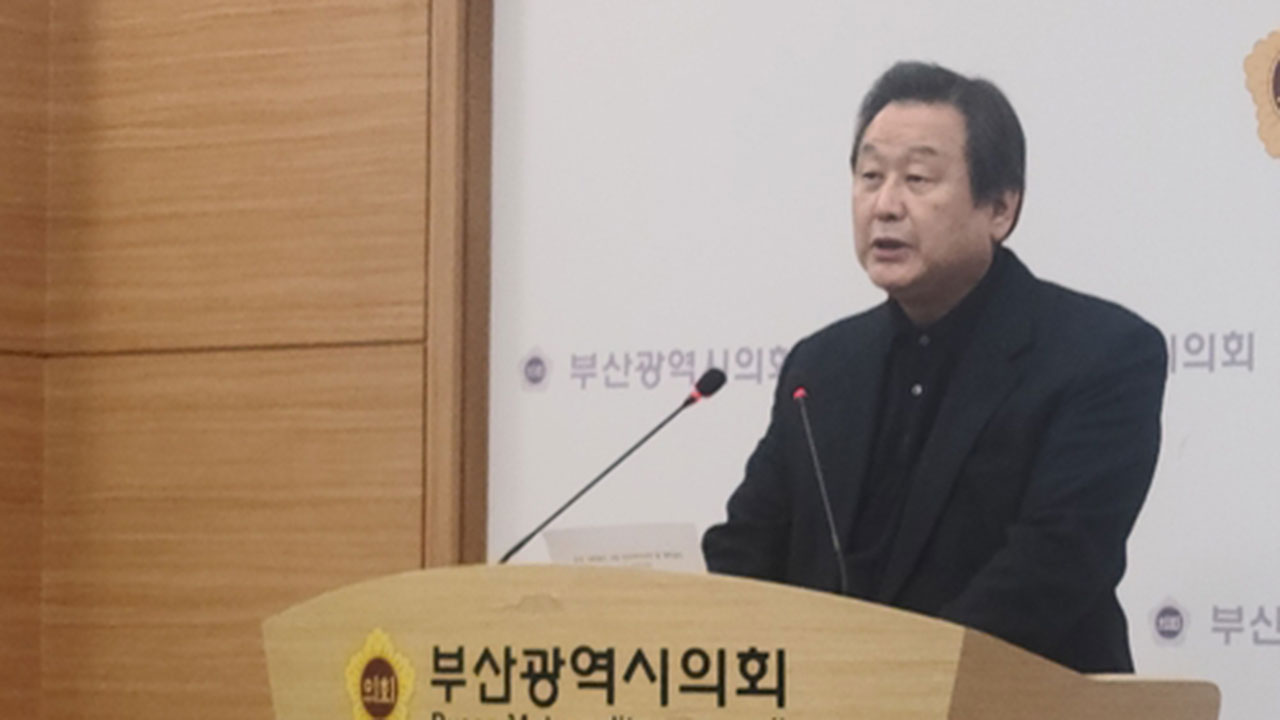 김무성, 총선 부산 출마 공식 선언‥"후배들이 못해서 나왔다" 