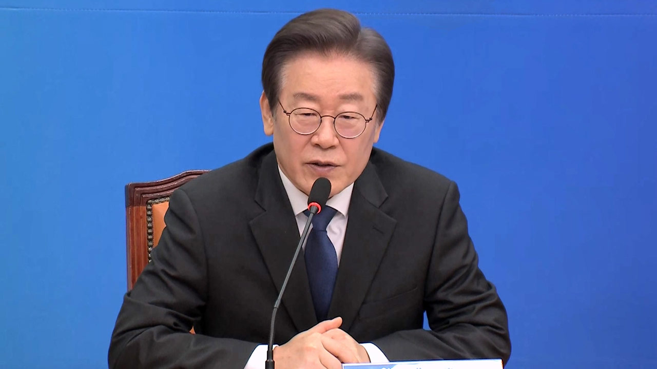 이재명 "이낙연 등 탈당 안타까워‥당 단일 대오 유지해야"