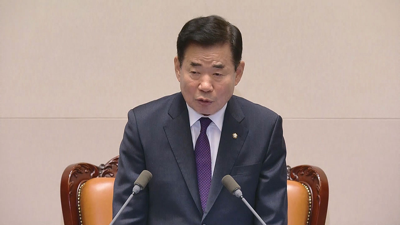 김진표 의장 "정치테러는 민주주의에 대한 중대 도전‥용납할 수 없어"