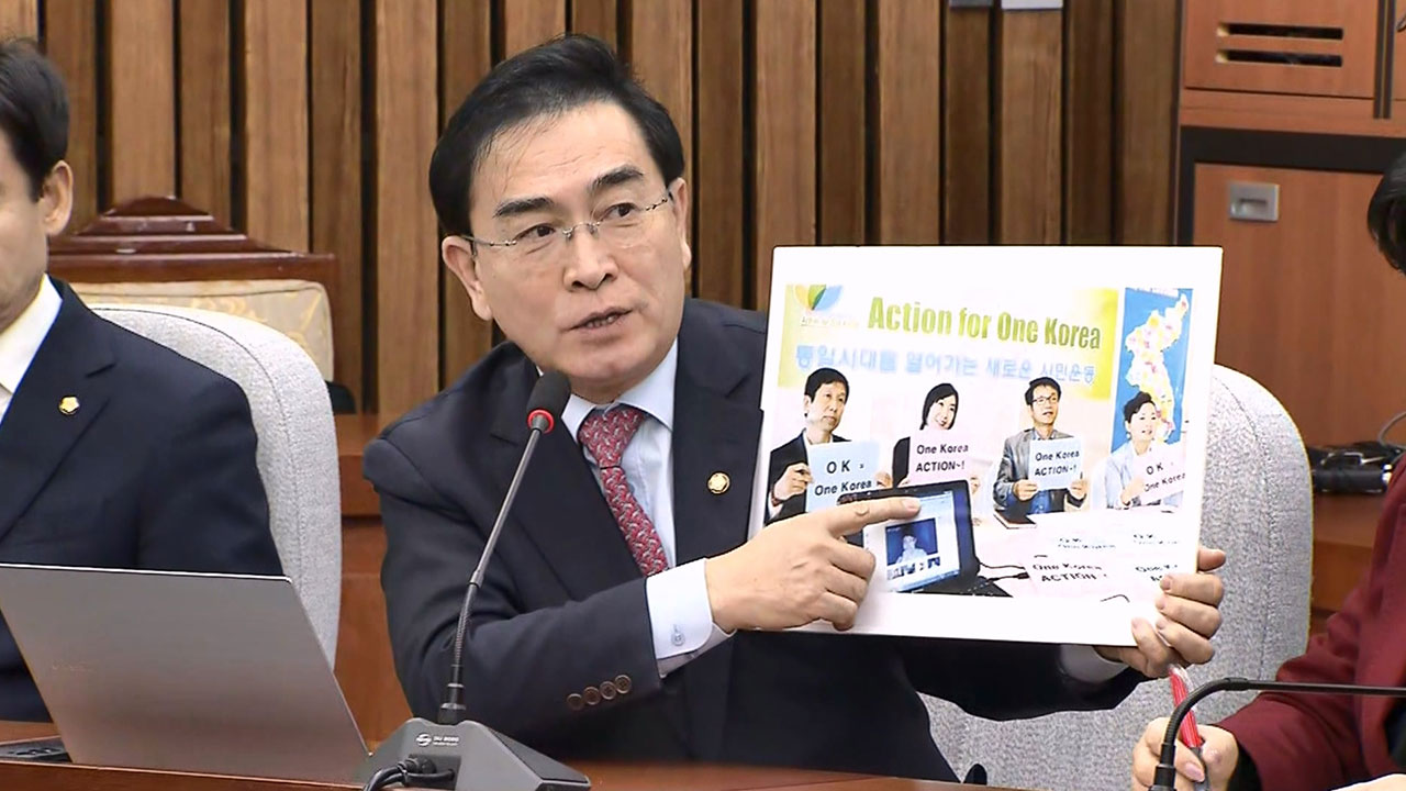 태영호 "김 여사 논란의 본질은 종북인사들의 함정취재"