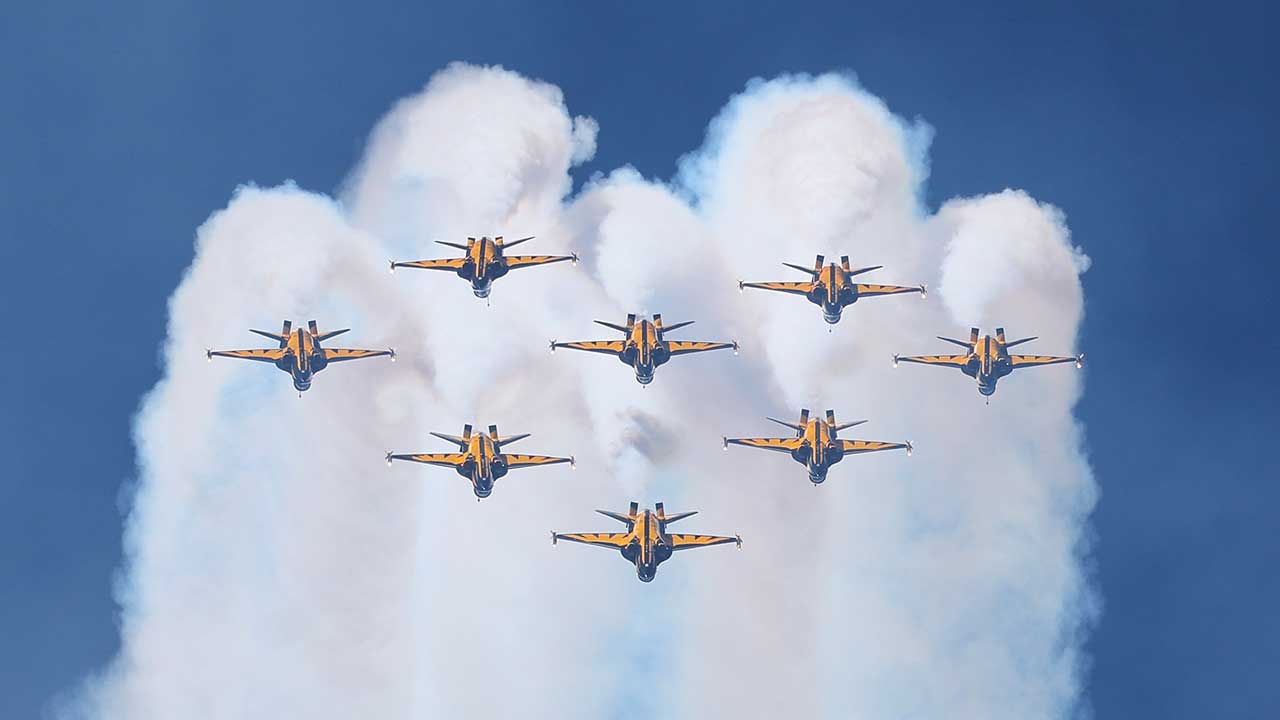 공군 '블랙이글스', 싱가포르·필리핀 국제에어쇼 참가