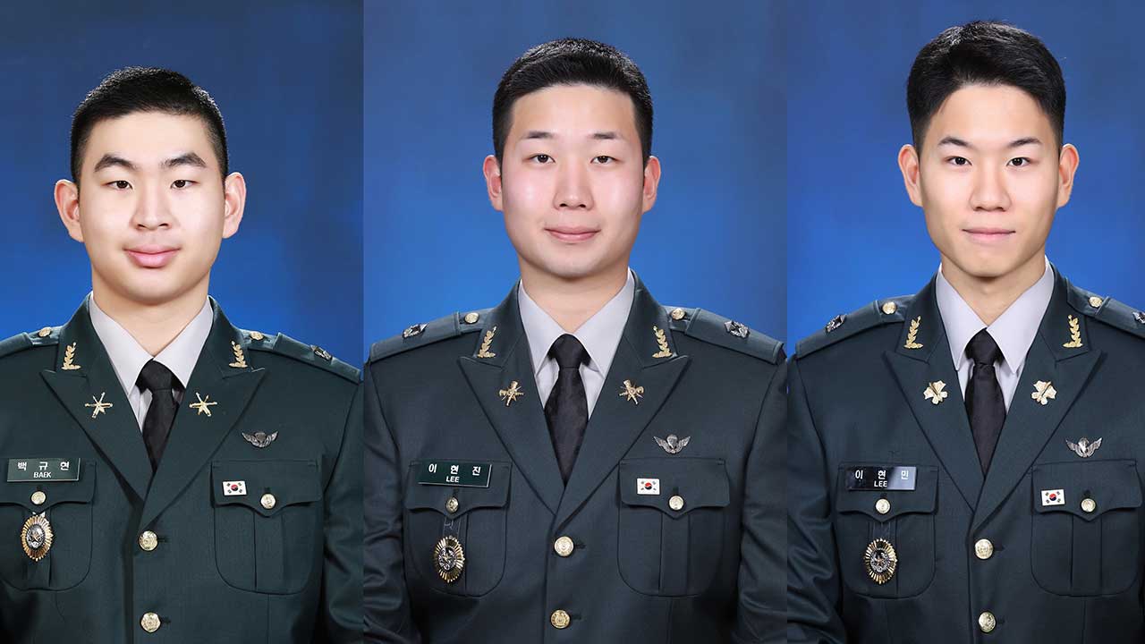 3대째 육군 장교‥육군3사관학교 59기 476명 임관