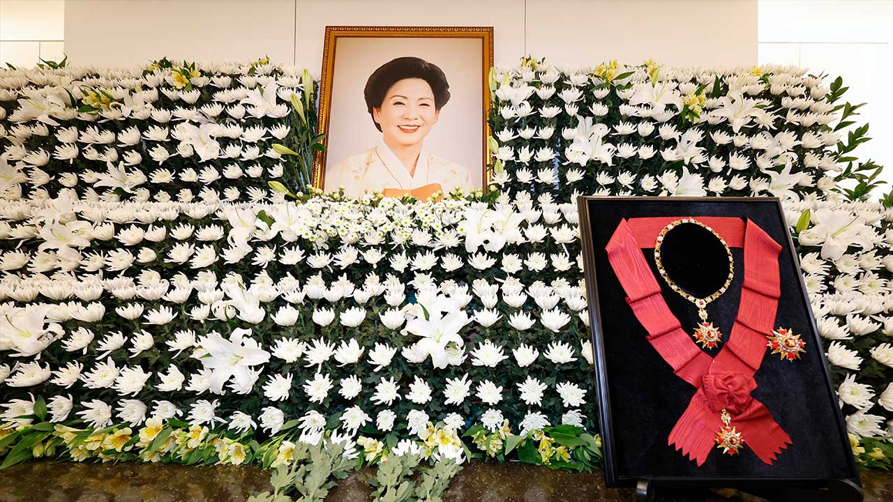 윤 대통령 "손명순 여사 가시는 길, 최고 예우"