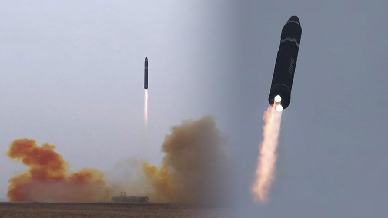북한, '중거리급 탄도미사일' 발사‥보름 만에 도발 재개