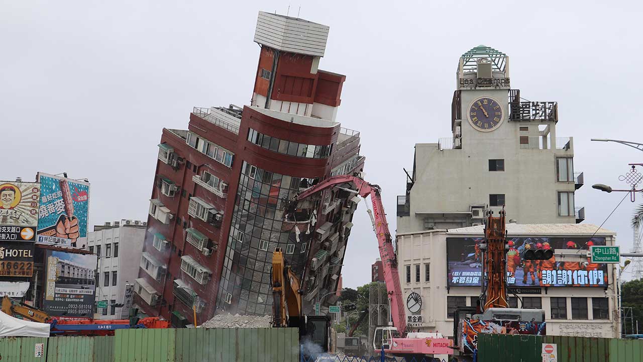 정부, '지진 피해' 대만에 6억 8천만 원 규모 인도적 지원