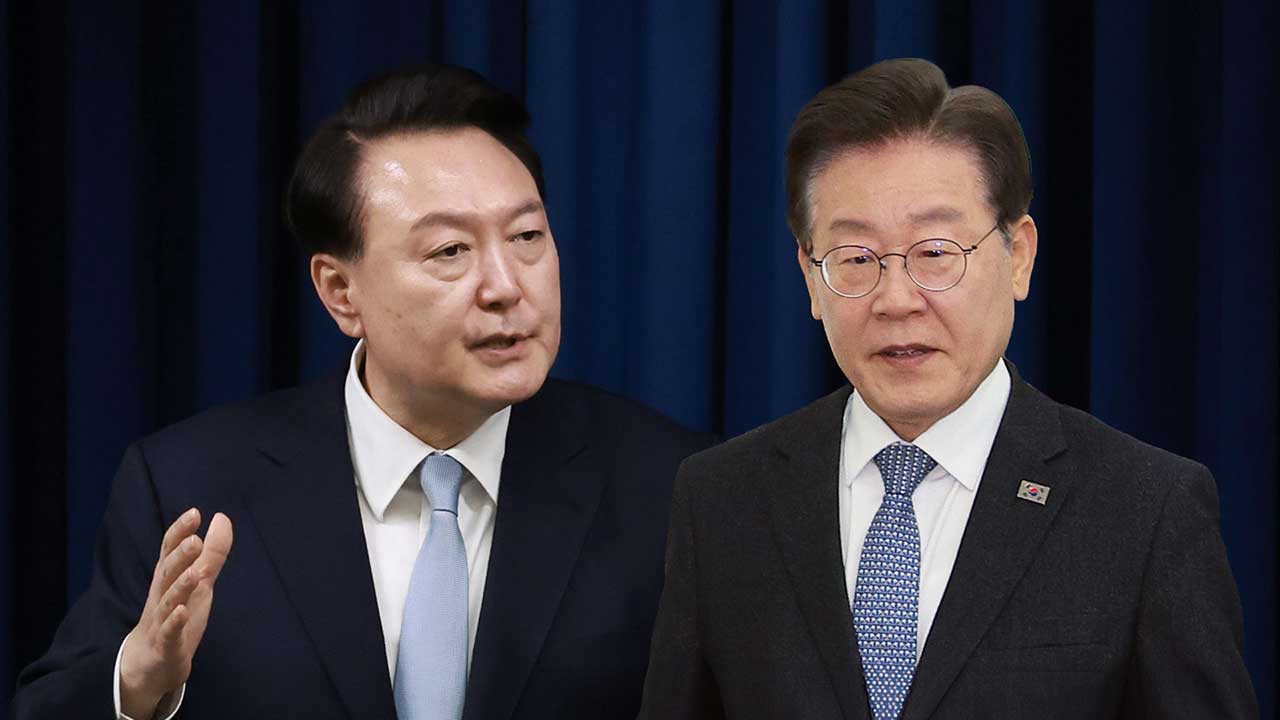 윤석열 대통령-이재명 대표, 오늘 용산서 첫 회담
