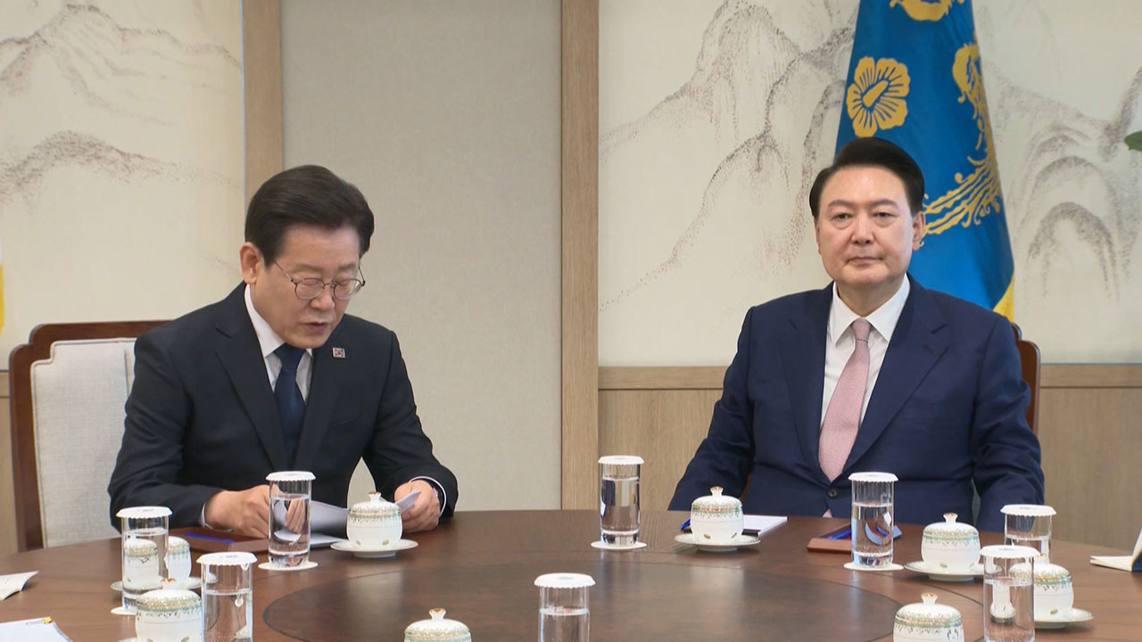 이재명, 윤 대통령에게 "'채 상병' 특검·이태원 특별법 수용" 요구