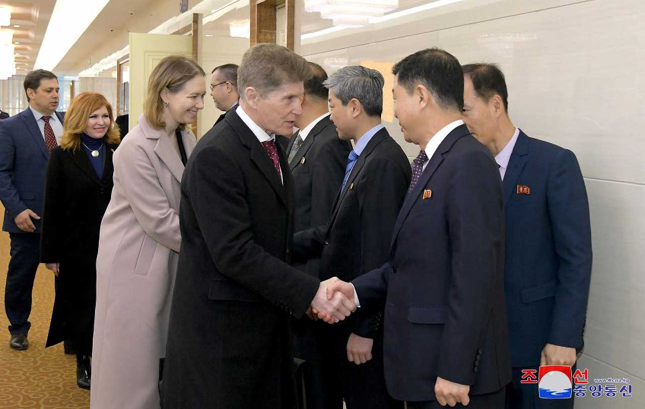 북한 라선시 대표단, 러시아 연해주로‥인적교류 활발