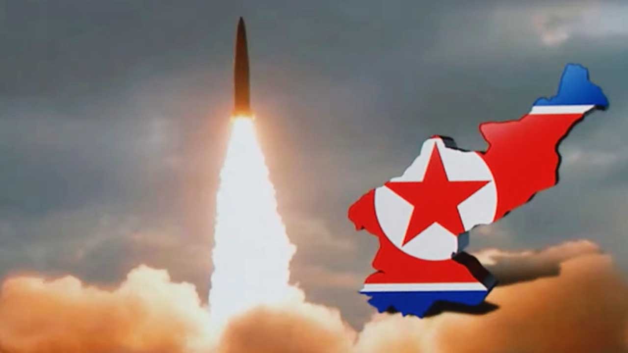 북한, 단거리탄도미사일 10여 발 무더기 발사