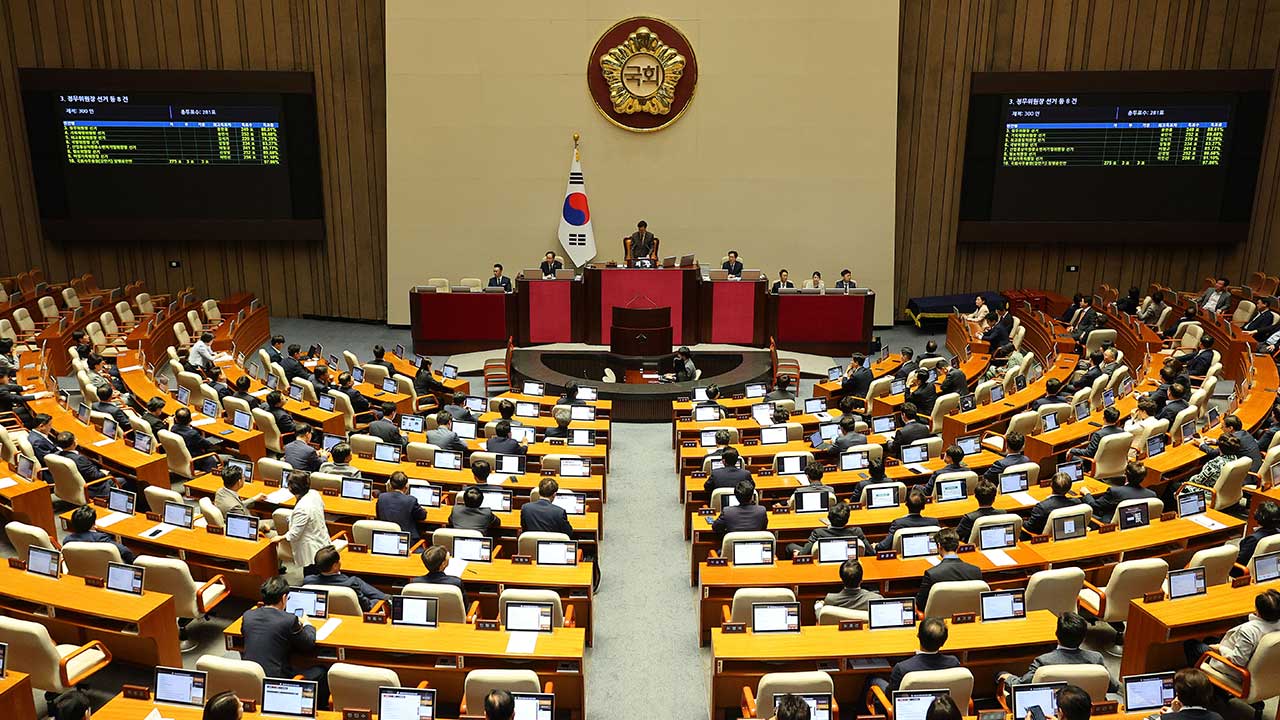 22대 국회 전반기 원구성 완료‥개원 28일 만에 정상화