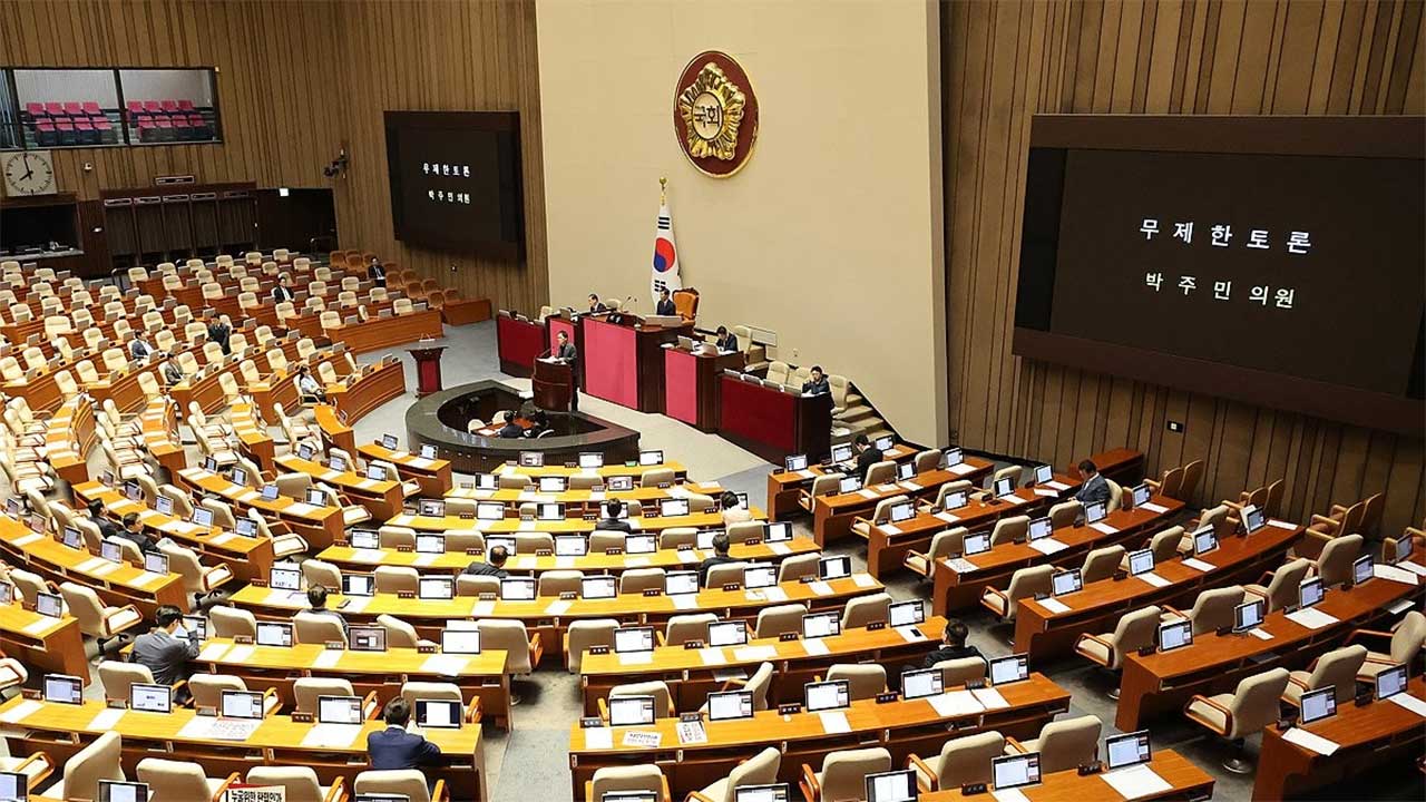 채상병특검법 필리버스터 이틀째‥야권, 오후 표결 전망