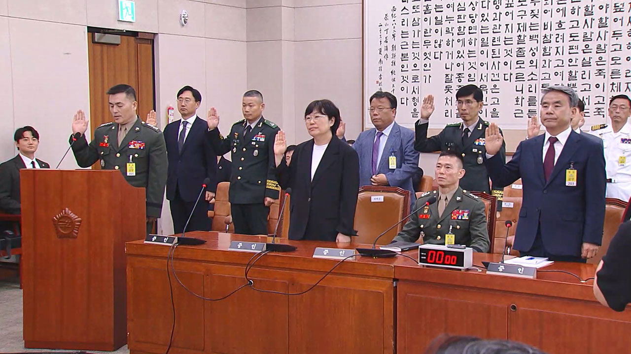 '대통령 탄핵청원' 청문회서 임성근만 증인선서 홀로 거부