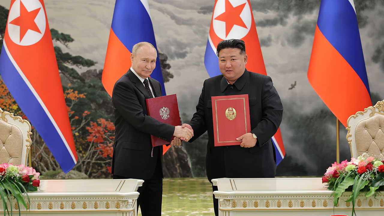 북·러 정상, '최고 수준 협력 관계' 새조약 서명 완료‥파병 공식화하나