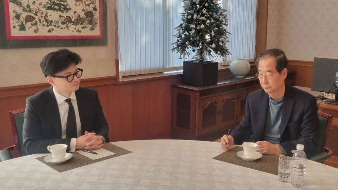 한동훈, 한 총리 회동에 대해 "긴밀 소통하며 민생경제 챙기기로"