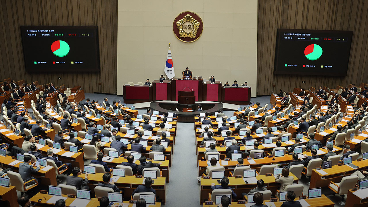 673조 원 규모 2025년도 메이저 바카라사이트 유니88벳 국회 본회의 통과‥"검찰 특활비 전액 삭감"
