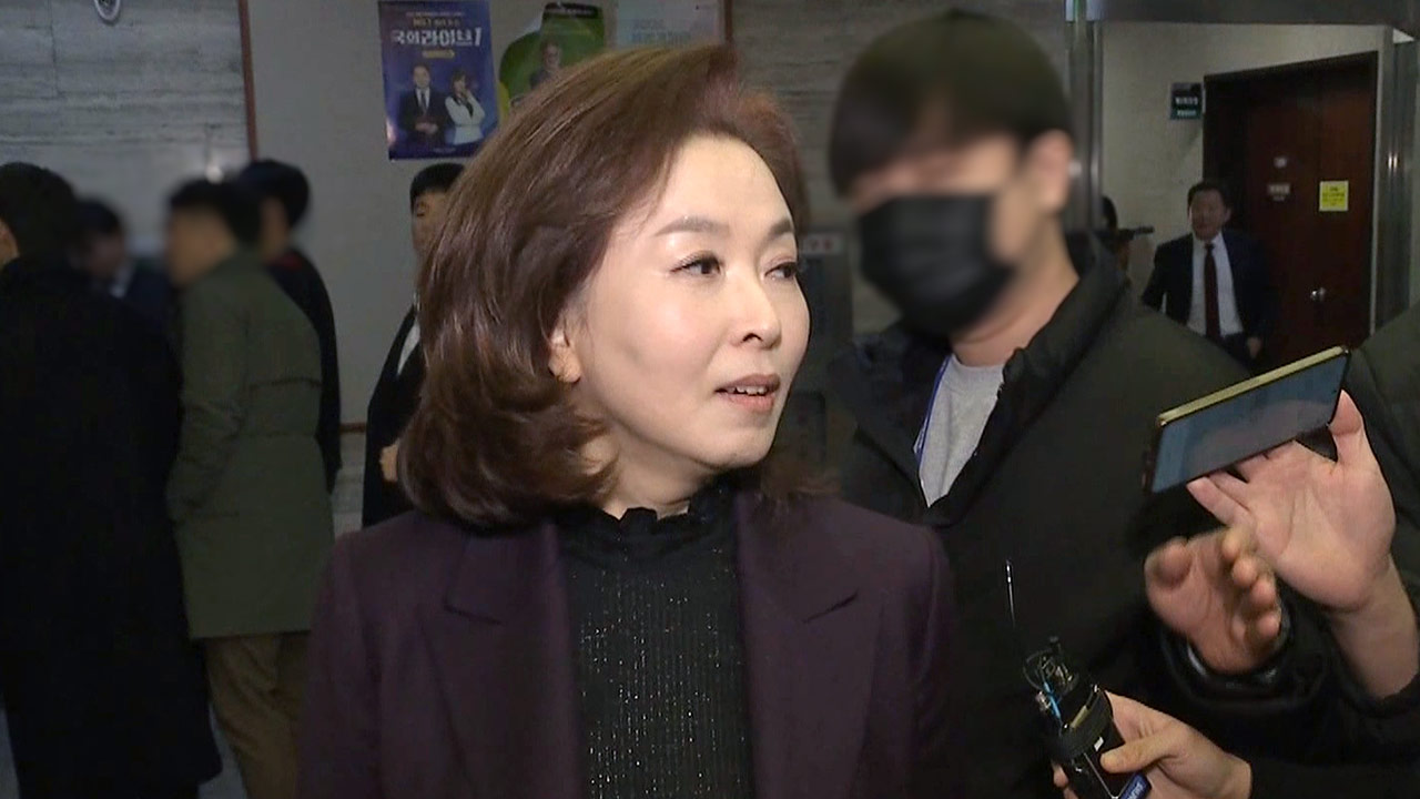 김민전 "탄핵소추안 가결되면 당 지도부 다 사퇴해야"‥'한동훈' 포함