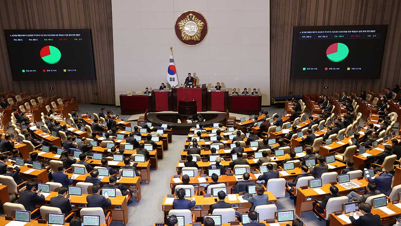 국회, '내란 안전 바카라사이트'·'김 여사 안전 바카라사이트' 의결