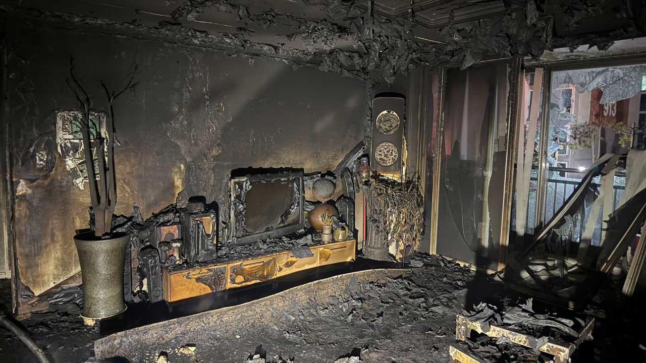 경기 시흥서 아파트 화재‥60대 여성 숨져