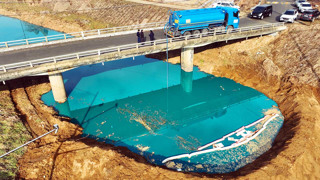 행안부, 경기도 하천오염 피해복구에 특교세 30억 원 지원