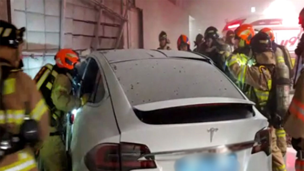 '테슬라' 돌진 사망사고‥법원 "급발진 아닌 대리기사 과실"