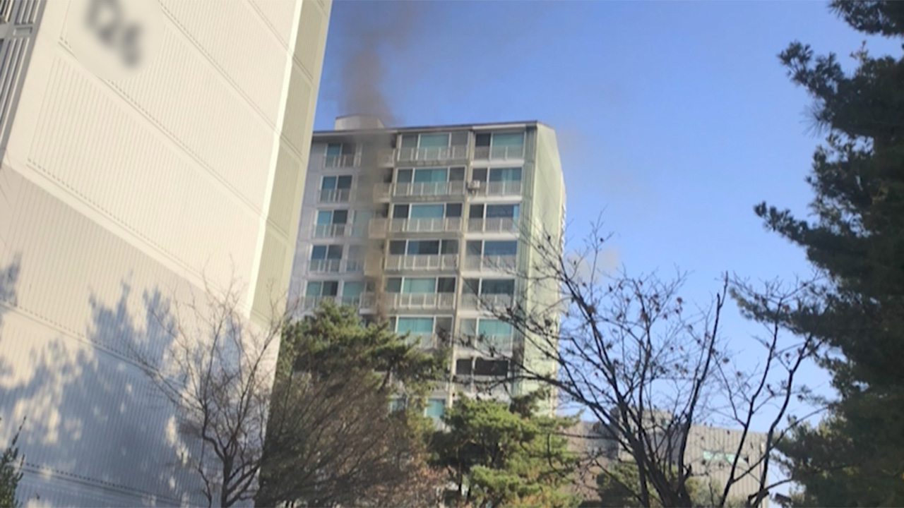 서울 강서구 아파트 화재로 80대 남성 숨져