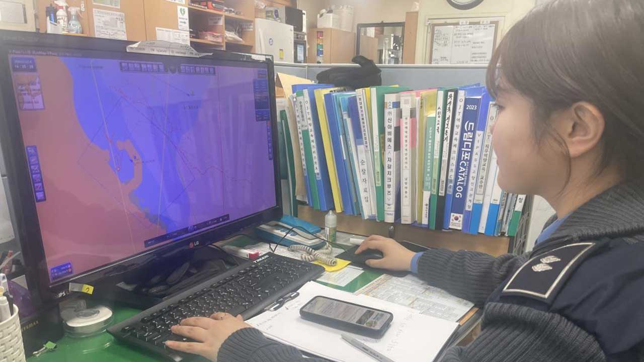 '좋은 포인트 선점하려'‥풍랑주의보 속 출항한 낚싯배 적발