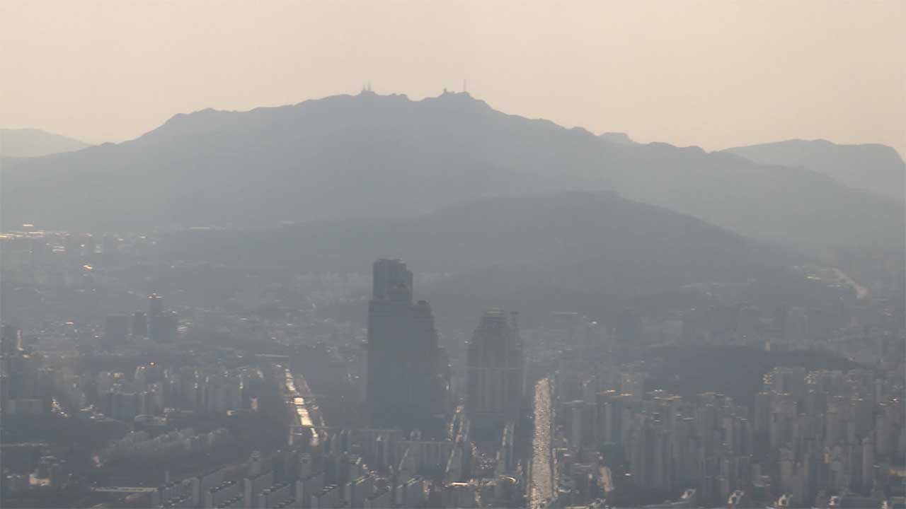 대전과 충북에도 황사 위기경보 '주의' 단계 발령
