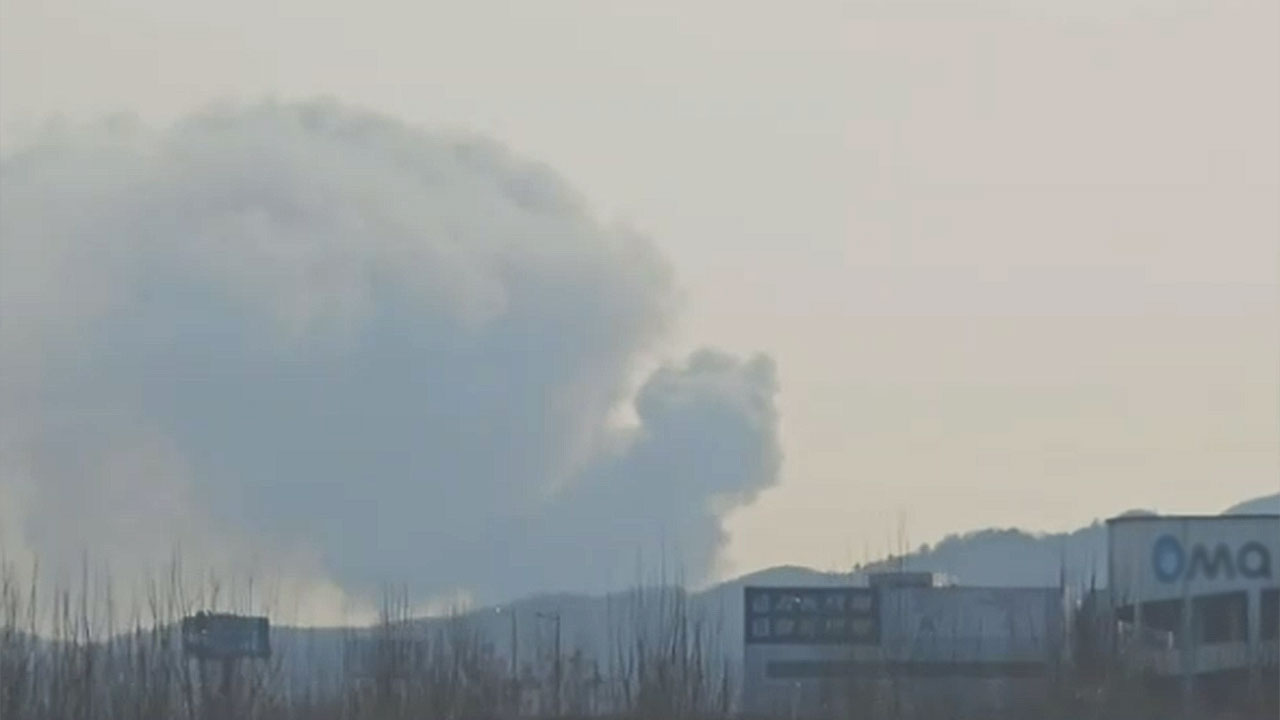 인천 석남동 공장서 불‥대응 1단계 진화작업