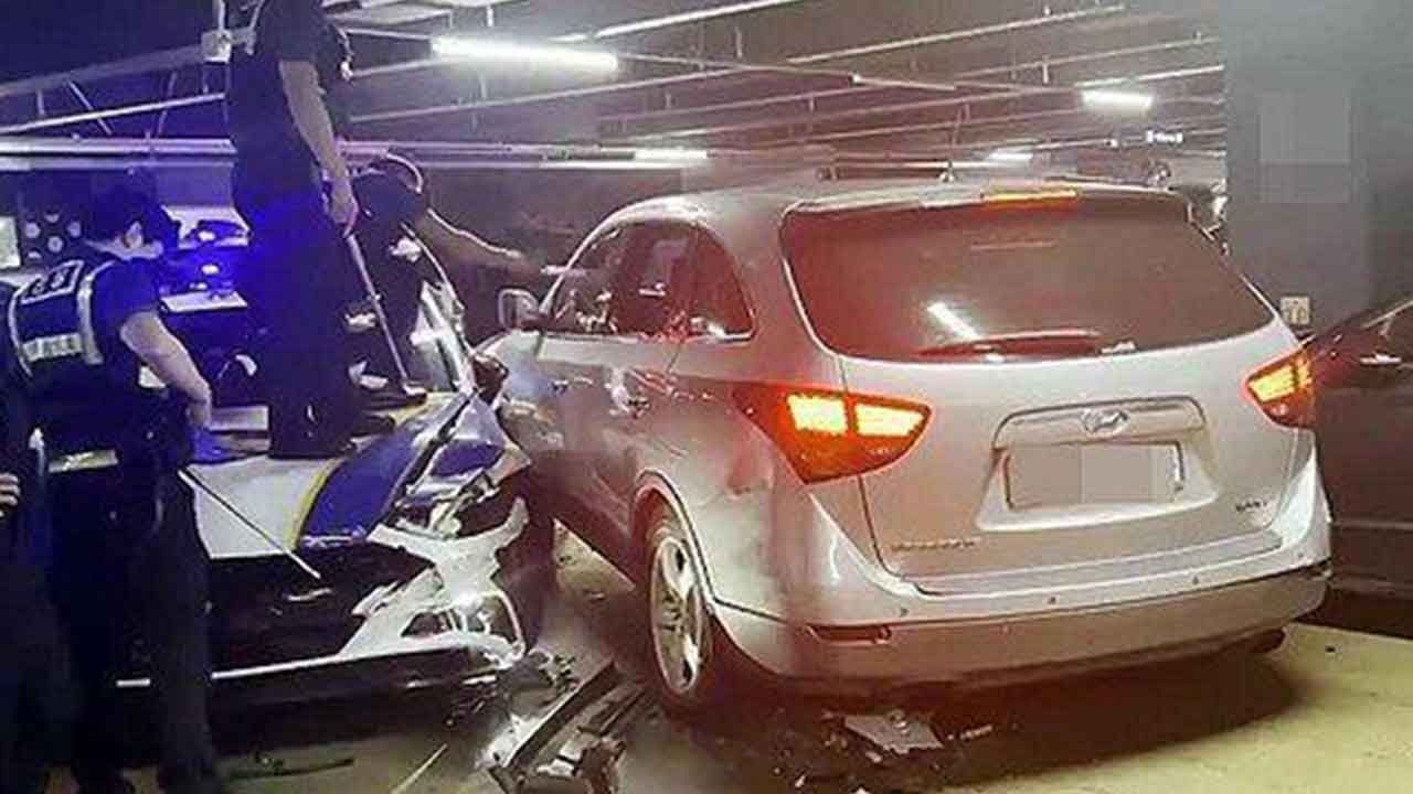 차량 20대 파손하며 난동 피운 음주운전자, 2심서도 징역 2년 선고